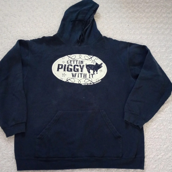 FAIRPLAY RETRO  HOODIE SIZE L (UNISEX) "AD" - Picture 3 of 11